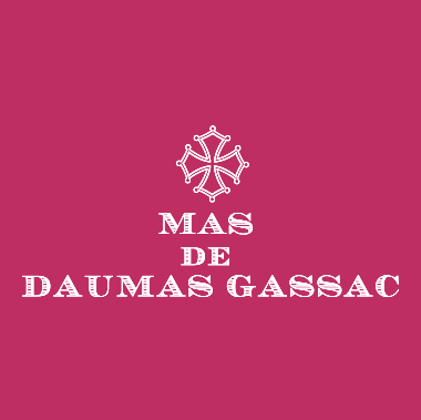 Velsya.Wine Mas de Daumas Gassac logo - châteaux et domaines viticoles, cavistes, caves coopératives